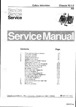 Сервисная инструкция Philips FL1.0 AB ― Manual-Shop.ru