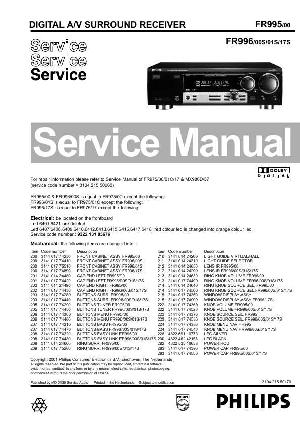 Сервисная инструкция Philips FR-995, FR-996 ― Manual-Shop.ru