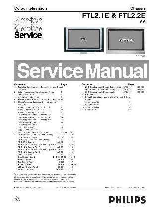 Сервисная инструкция Philips FTL2.1E, FTL2.2E AA ― Manual-Shop.ru