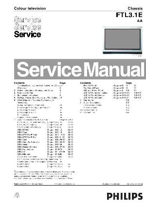 Сервисная инструкция Philips FTL3.1E chassis ― Manual-Shop.ru