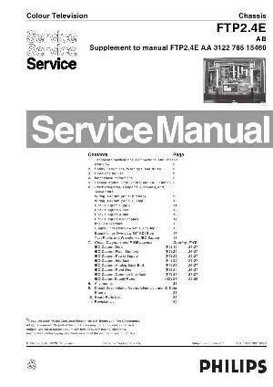Сервисная инструкция Philips FTP2.4E AB ― Manual-Shop.ru