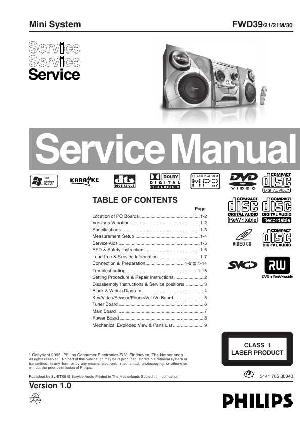 Service manual Philips FW-D39 ― Manual-Shop.ru