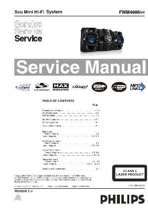 Сервисная инструкция Philips FW-M4000 ― Manual-Shop.ru