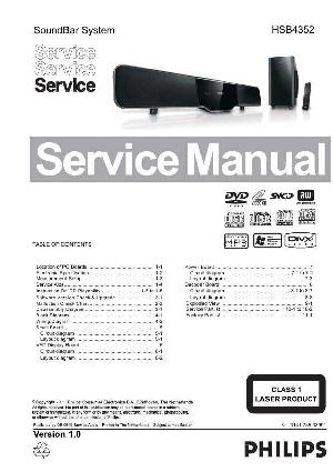 Сервисная инструкция Philips HSB4352 ― Manual-Shop.ru