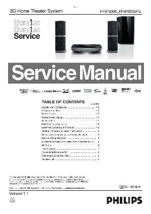 Сервисная инструкция Philips HTB7250D, HTB7255D ― Manual-Shop.ru