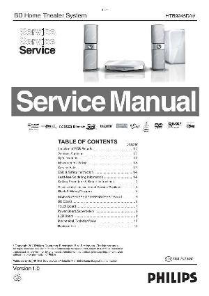 Сервисная инструкция Philips HTB9245D ― Manual-Shop.ru