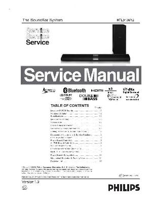 Сервисная инструкция Philips HTL9100 ― Manual-Shop.ru