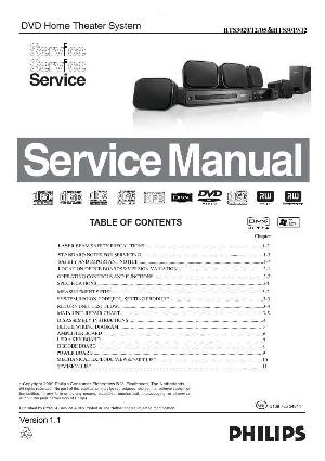 Сервисная инструкция Philips HTS-3019, HTS-3020 ― Manual-Shop.ru