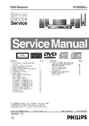 Сервисная инструкция Philips HTS-3050 ― Manual-Shop.ru