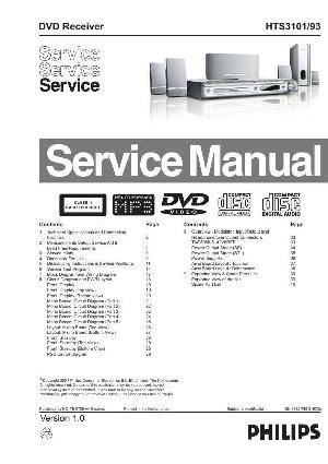 Сервисная инструкция Philips HTS-3101 ― Manual-Shop.ru