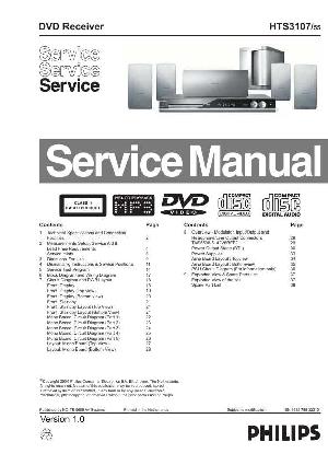 Сервисная инструкция Philips HTS-3107 ― Manual-Shop.ru