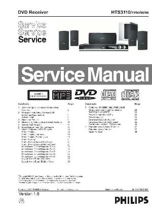 Сервисная инструкция Philips HTS-3110 ― Manual-Shop.ru