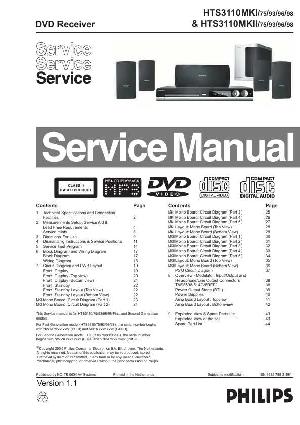 Сервисная инструкция Philips HTS-3110MK1, HTS-3110MK2 ― Manual-Shop.ru