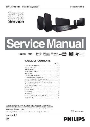 Сервисная инструкция Philips HTS-3164 ― Manual-Shop.ru