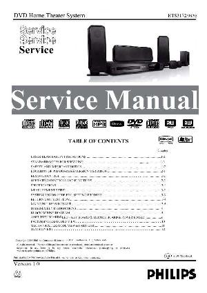 Сервисная инструкция Philips HTS-3172 ― Manual-Shop.ru