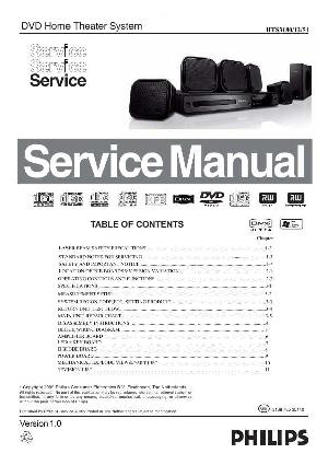 Сервисная инструкция Philips HTS-3180 ― Manual-Shop.ru