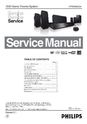 Сервисная инструкция Philips HTS-3264D ― Manual-Shop.ru