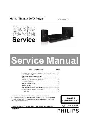 Сервисная инструкция Philips HTS-3271 ― Manual-Shop.ru