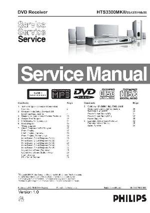 Сервисная инструкция Philips HTS-3300MKII ― Manual-Shop.ru