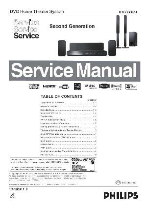 Сервисная инструкция Philips HTS-3366 2st-GEN ― Manual-Shop.ru