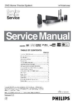 Сервисная инструкция Philips HTS-3367 ― Manual-Shop.ru