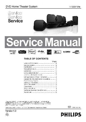 Сервисная инструкция Philips HTS-3371 ― Manual-Shop.ru