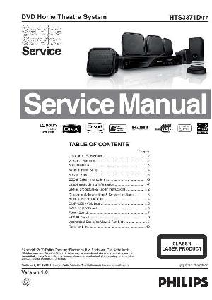 Сервисная инструкция Philips HTS-3371D ― Manual-Shop.ru