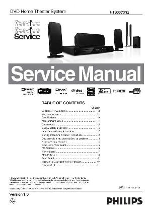 Сервисная инструкция Philips HTS-3373 ― Manual-Shop.ru