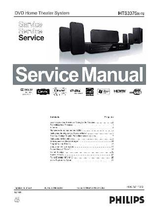 Сервисная инструкция Philips HTS-3375 ― Manual-Shop.ru