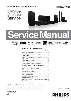 Сервисная инструкция Philips HTS-3377W ― Manual-Shop.ru