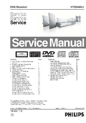 Сервисная инструкция Philips HTS-3440 ― Manual-Shop.ru