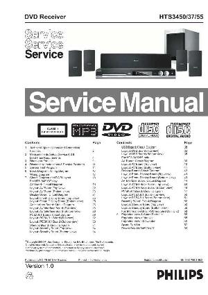 Сервисная инструкция Philips HTS-3450 ― Manual-Shop.ru
