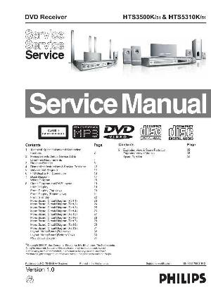 Сервисная инструкция Philips HTS-3500K, HTS-5310K ― Manual-Shop.ru