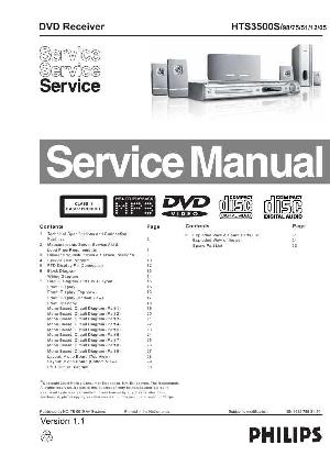 Сервисная инструкция Philips HTS-3500S ― Manual-Shop.ru