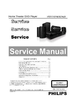 Сервисная инструкция Philips HTS-3510 ― Manual-Shop.ru