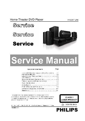 Сервисная инструкция Philips HTS-3511E ― Manual-Shop.ru