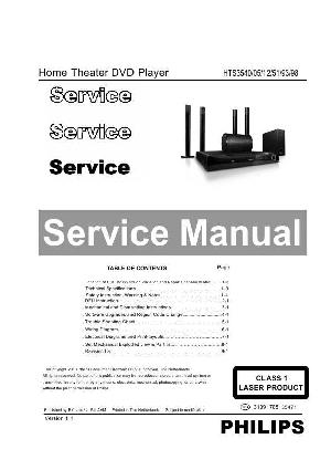 Сервисная инструкция Philips HTS-3540 ― Manual-Shop.ru
