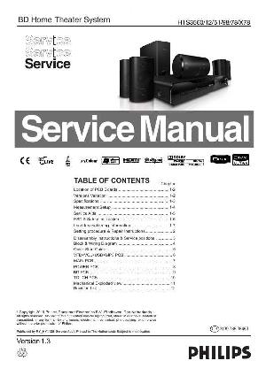 Сервисная инструкция Philips HTS-3560 ― Manual-Shop.ru