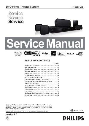 Сервисная инструкция Philips HTS-3571 ― Manual-Shop.ru