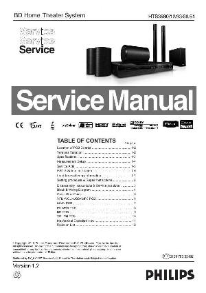 Сервисная инструкция Philips HTS-3580 ― Manual-Shop.ru