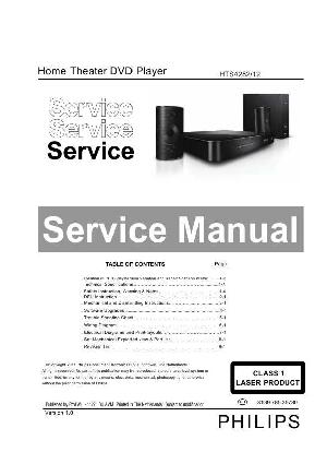Сервисная инструкция Philips HTS-4282 ― Manual-Shop.ru