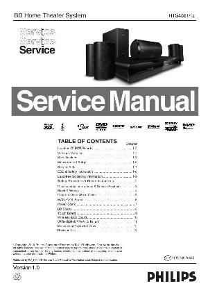 Сервисная инструкция Philips HTS-4561 ― Manual-Shop.ru