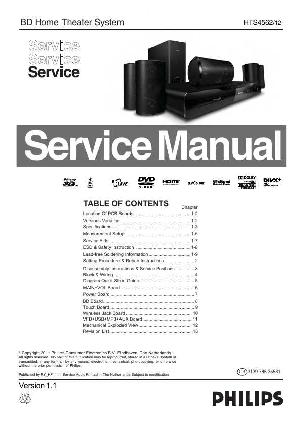 Сервисная инструкция Philips HTS-4562 ― Manual-Shop.ru