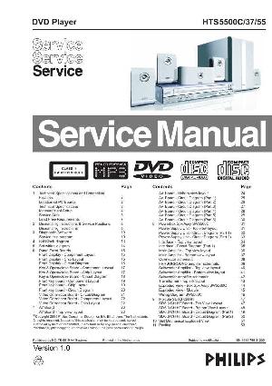 Сервисная инструкция Philips HTS-5500C ― Manual-Shop.ru