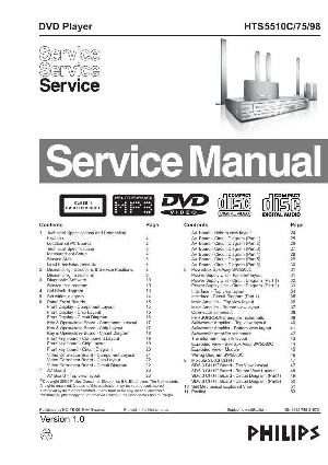 Сервисная инструкция Philips HTS-5510C ― Manual-Shop.ru