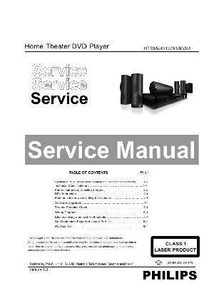 Сервисная инструкция Philips HTS-5520 ― Manual-Shop.ru
