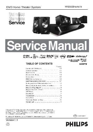 Сервисная инструкция Philips HTS-5533 ― Manual-Shop.ru