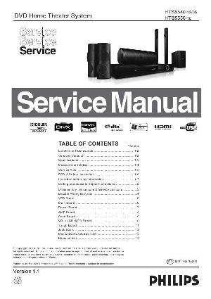 Сервисная инструкция Philips HTS-5540 ― Manual-Shop.ru
