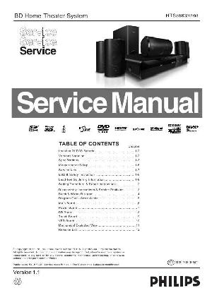 Сервисная инструкция Philips HTS-5563 ― Manual-Shop.ru