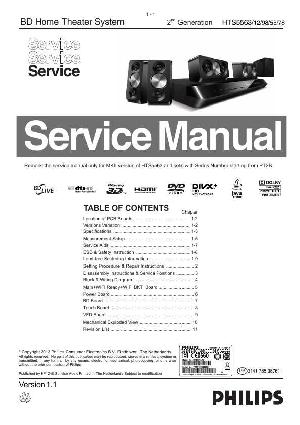 Сервисная инструкция Philips HTS-5563, 2st-GEN ― Manual-Shop.ru